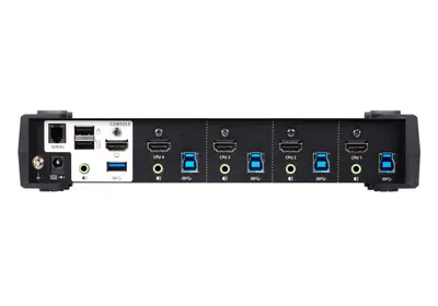 ATEN 4-Port USB 3.0 4K HDMI KVMP Switch with Audio Mixer Mode – 2. kép