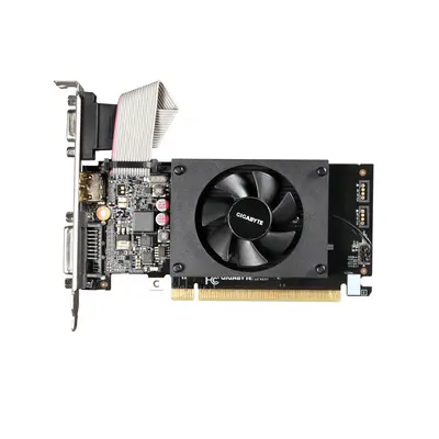 GeForce GT710 GigaByte GV-N710D3-2GL PCX vga kártya