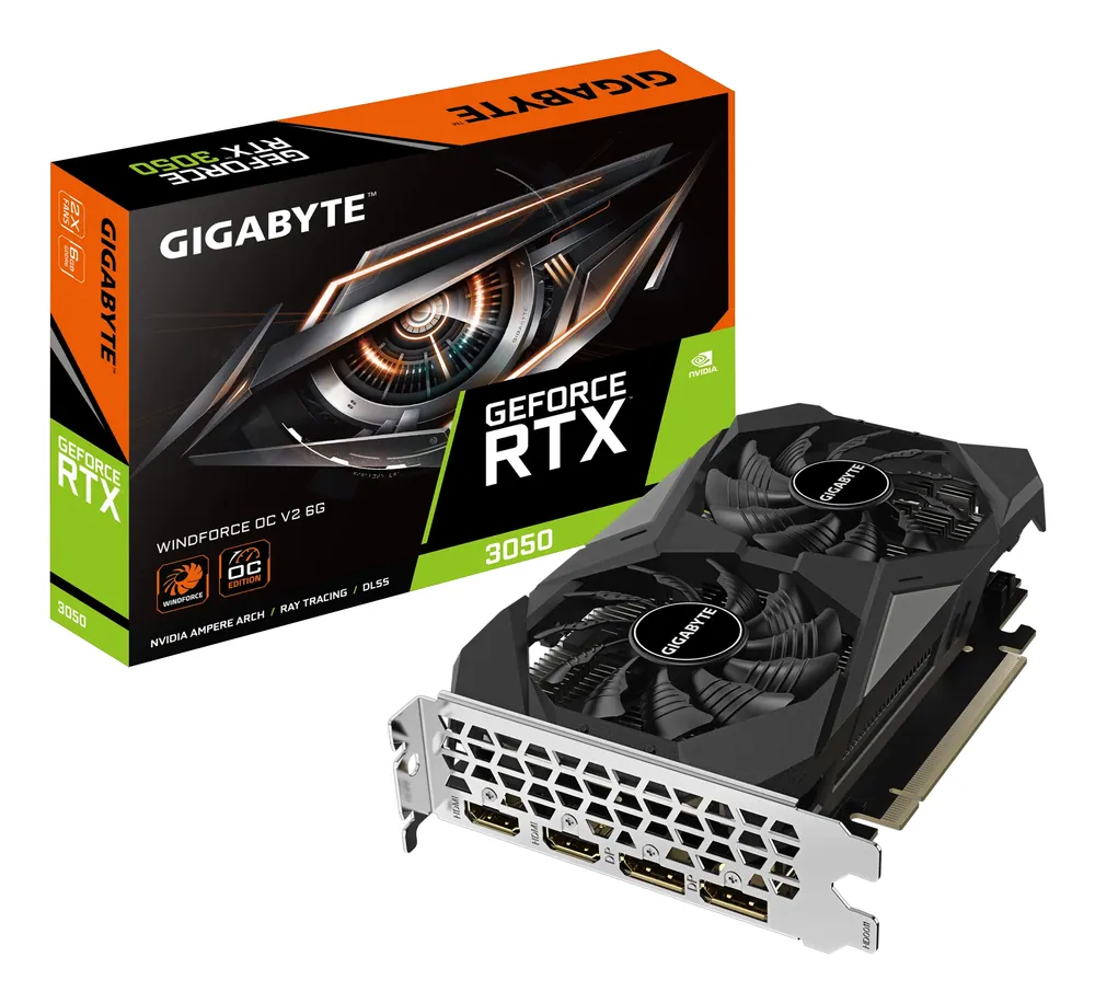 Gigabyte RTX 3050 WINDFORCE OC V2 6G