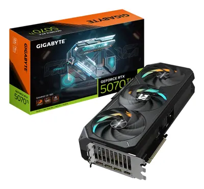 Gigabyte GeForce RTX 5070 Ti Gaming OC 16GB GDDR7 256-bit grafikus kártya