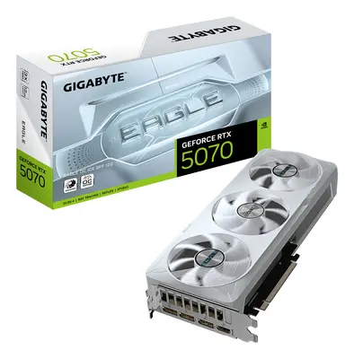 GeForce RTX5070 GigaByte GV-N5070EAGLEOC ICE-12GD PCX vga kártya
