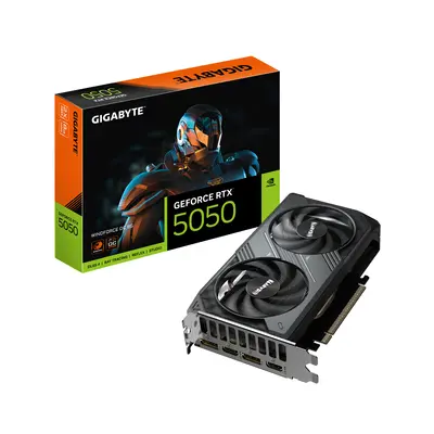 Gigabyte GeForce RTX 5050 WindForce2 OC 8GB GDDR6 128-bit grafikus kártya