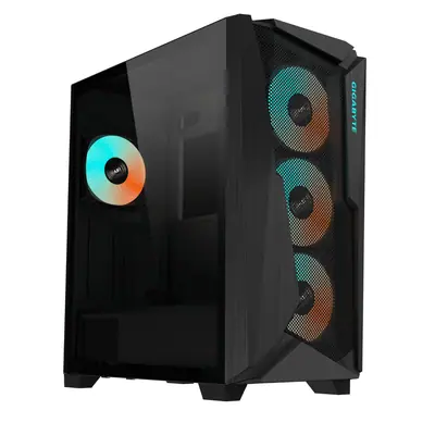 Gigabyte C301G V2 RGB Lighting Tempered Glass Black