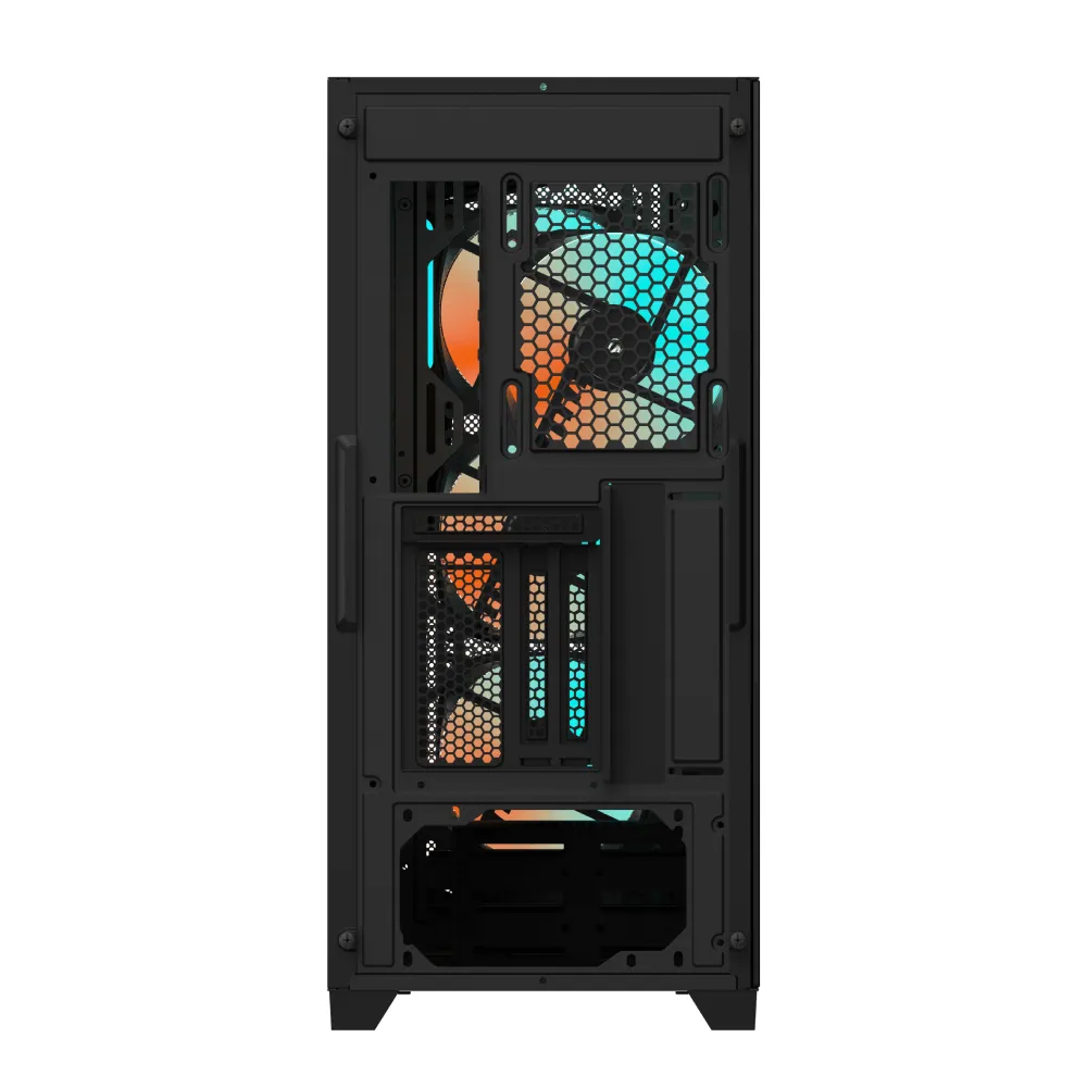 Gigabyte C301G V2 RGB Lighting Tempered Glass Black – 5. kép