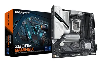 Gigabyte Z890M GAMING X desktop alaplap microATX