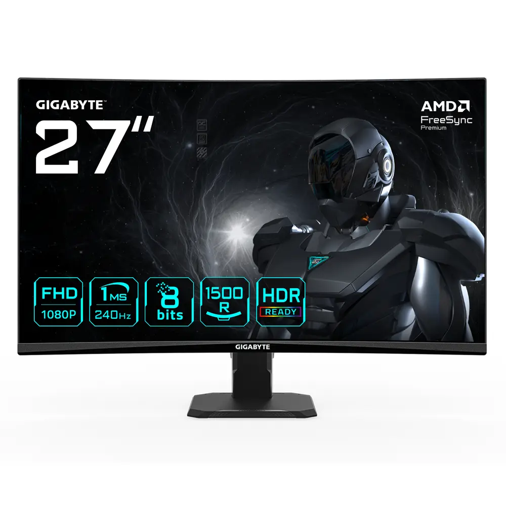 GigaByte 27" GS27FC2 monitor