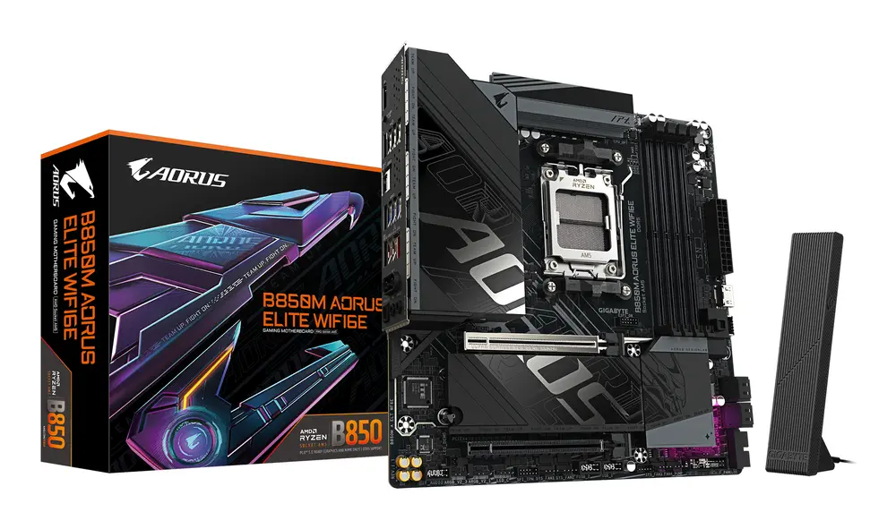GigaByte B850M AORUS ELITE WIFI6E alaplap