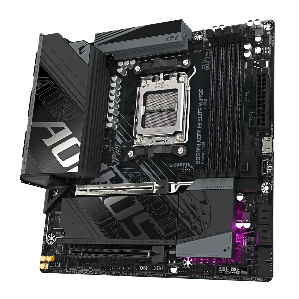 GigaByte B850M AORUS ELITE WIFI6E alaplap – 3. kép