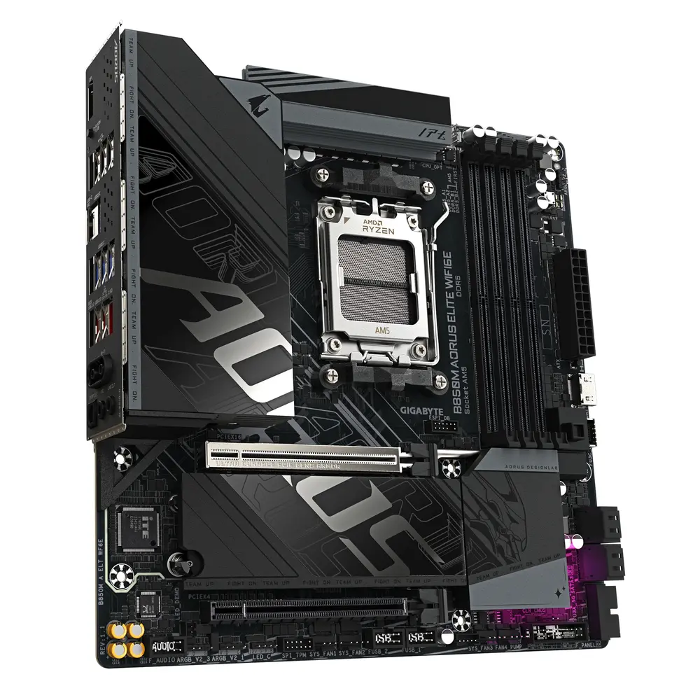 GigaByte B850M AORUS ELITE WIFI6E alaplap – 4. kép