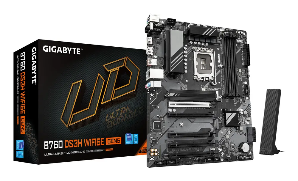 GigaByte B760 DS3H WIFI6E GEN5 alaplap