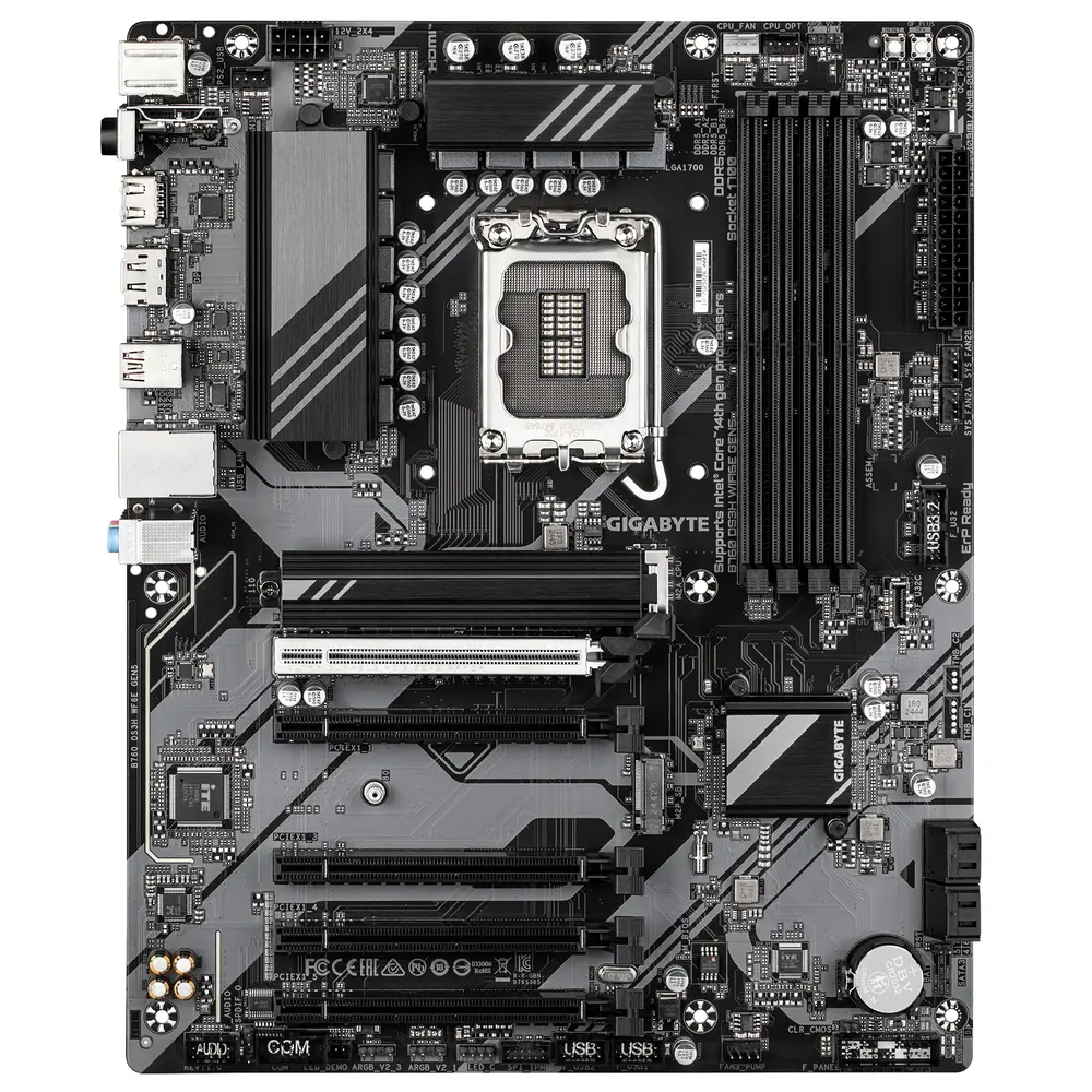 GigaByte B760 DS3H WIFI6E GEN5 alaplap – 2. kép