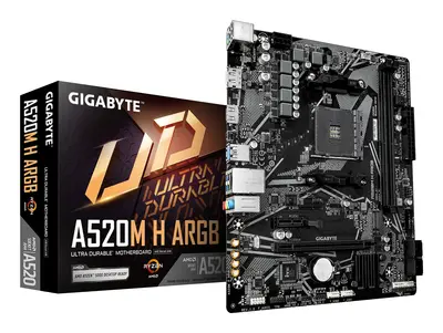 GigaByte A520M H ARGB alaplap