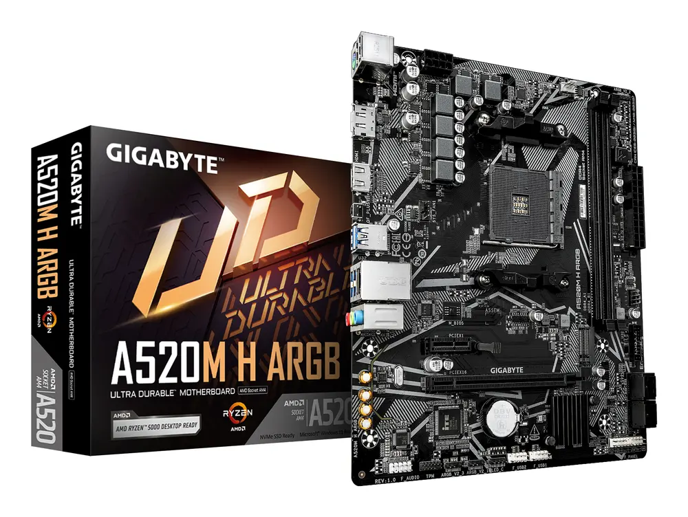 GigaByte A520M H ARGB alaplap