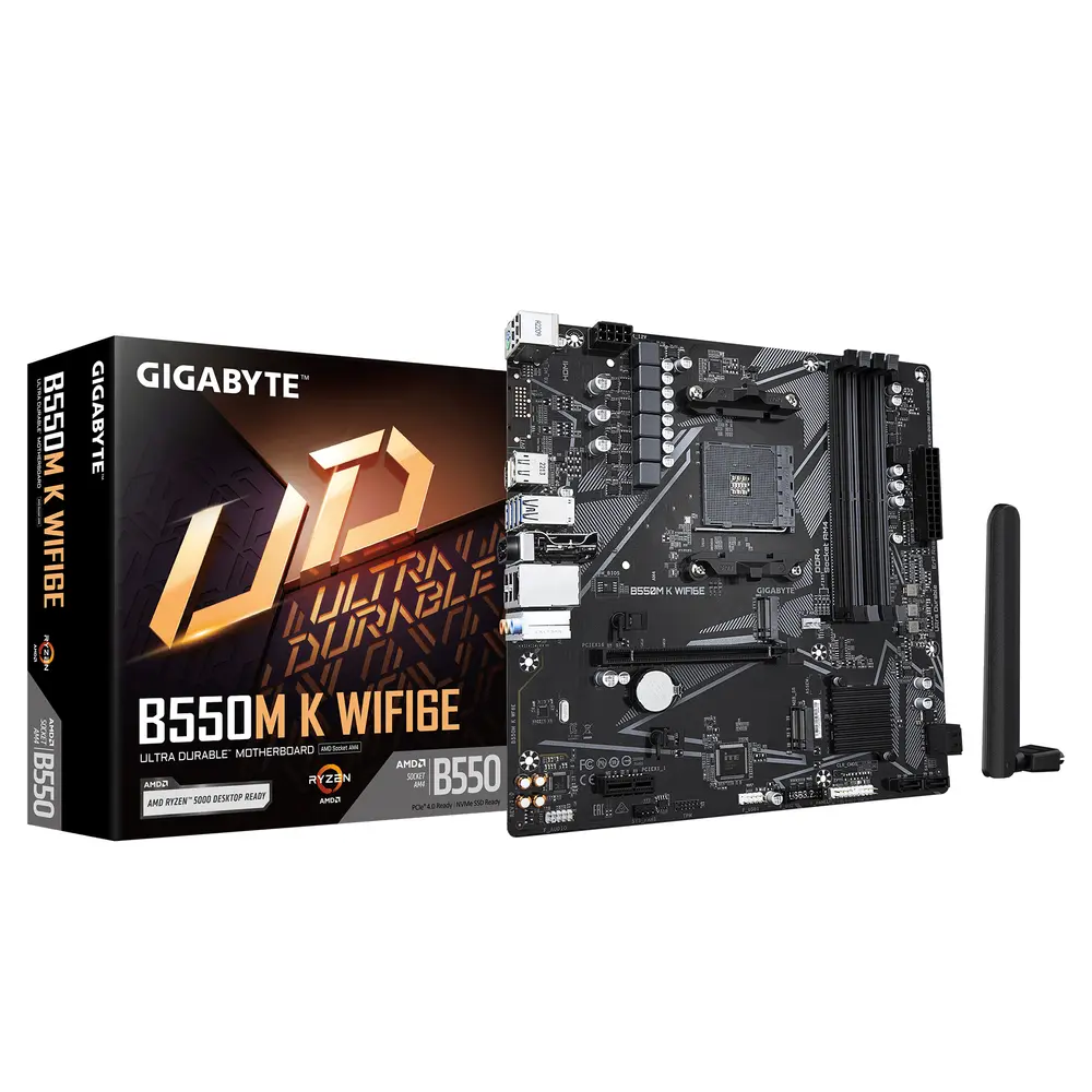 GigaByte B550M K WIFI6E alaplap
