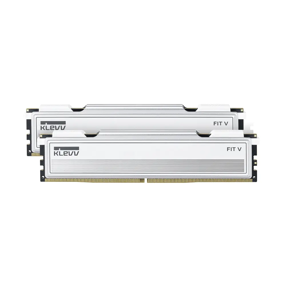 KLEVV FIT V 32GB 6000MT/s DDR5 memória CL30 Kit of 2 AMD-re optimalizált és Intel 14 Gen és korábbi CPU-kal kompatibilis