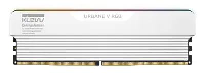 KLEVV URBANE V RGB 32GB 6000MT/s DDR5 memória CL28 Kit of 2 fehér RGB