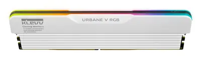 KLEVV URBANE V RGB 32GB 6000MT/s DDR5 memória CL28 Kit of 2 fehér RGB – 2. kép