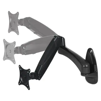 Arctic W1-3D Gas Spring Monitor Wall Mount Black – 2. kép