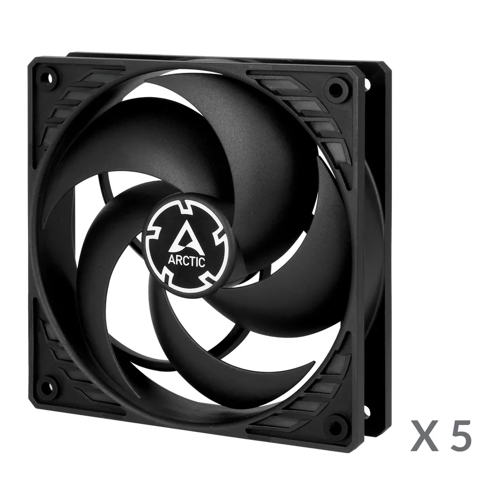 Arctic P12 Value Pack (Black/Black) (5db/cs) – 2. kép