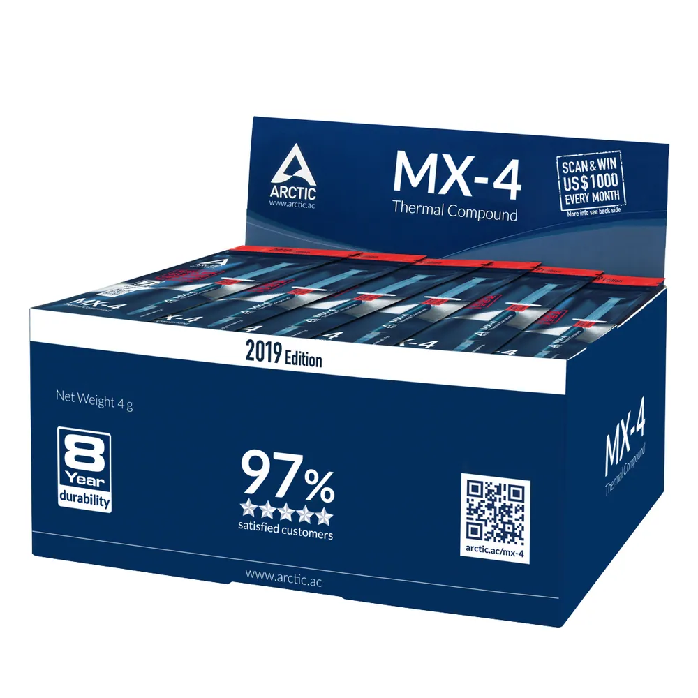 Arctic MX-4 2019 Edition Hővezető Paszta 4g – 4. kép
