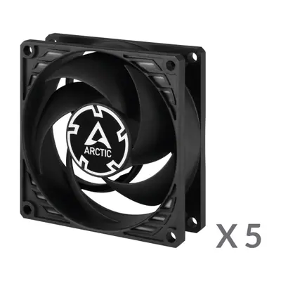 Arctic P8 PWM PST Value Pack (Black/Black) (5db/cs) – 2. kép