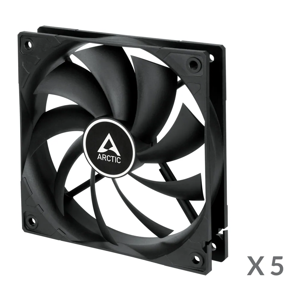 Arctic F12 Black Value pack (5db/cs) – 2. kép