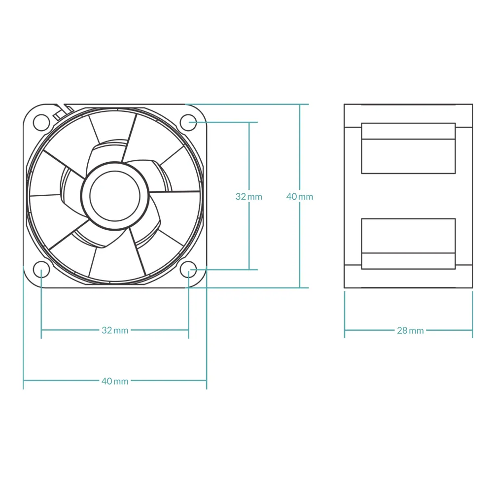 Arctic S4028-6K 40mm Server Fan (5db/cs) – 6. kép