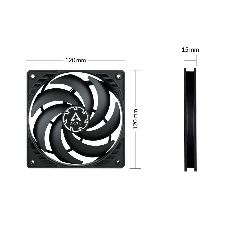 Arctic P12 Slim PWM PST (3db/cs) – 5. kép