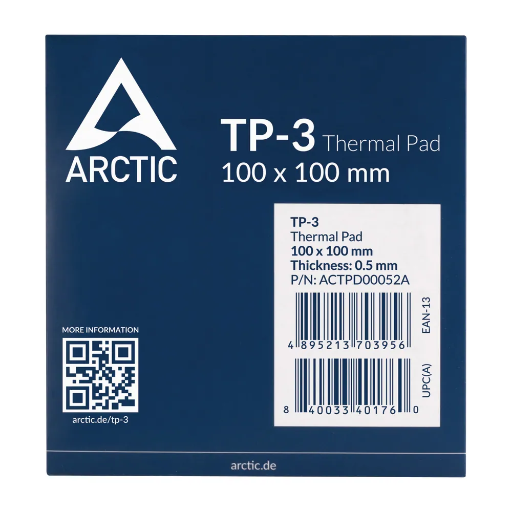 Arctic TP-3 Hővezető lap (1lap/csomag) – 4. kép