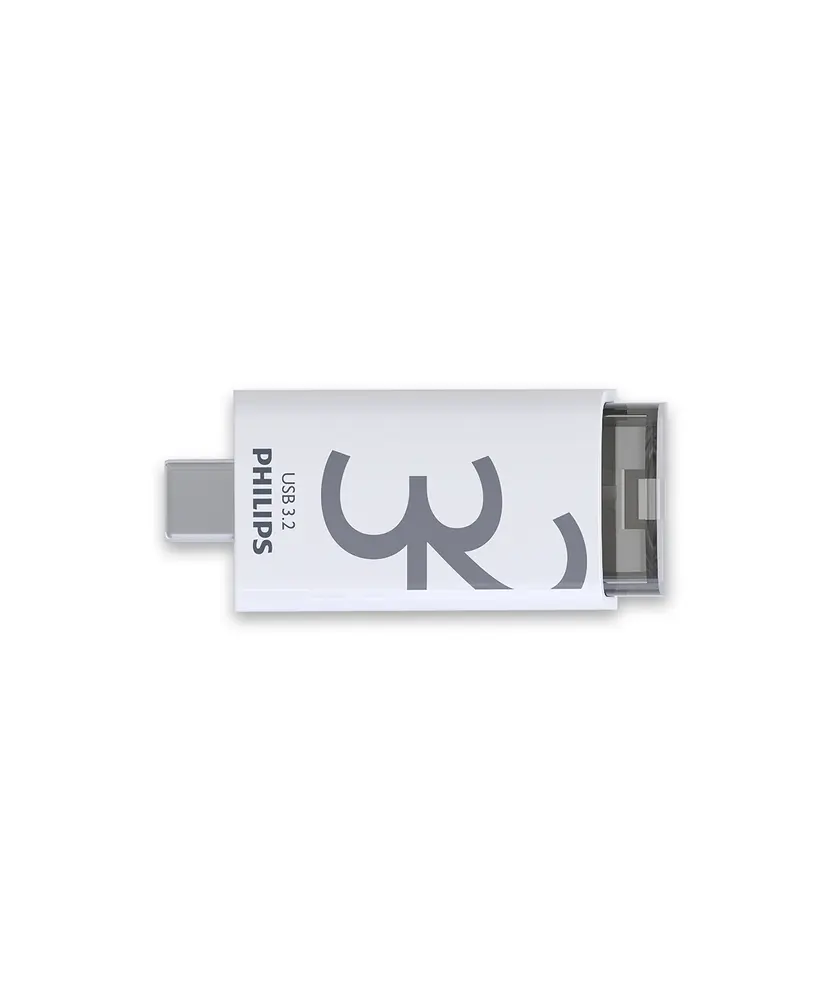 USB Flash Ram 32GB Philips Shadow Grey USB-C 3.2 Gen1 – 2. kép