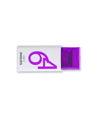 USB Flash Ram   64GB Philips Magic Purple USB-C 3.2 Gen1