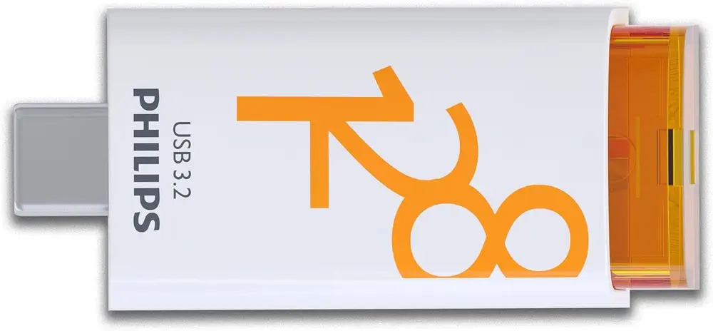 USB Flash Ram 128GB Philips Sunrise Orange USB-C 3.2 Gen1 – 2. kép