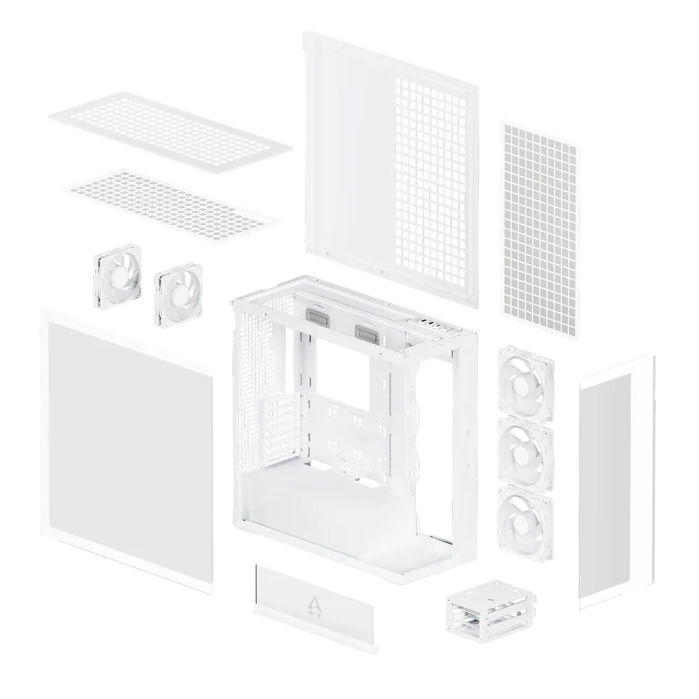 Arctic Xtender Tempered Glass White – 8. kép