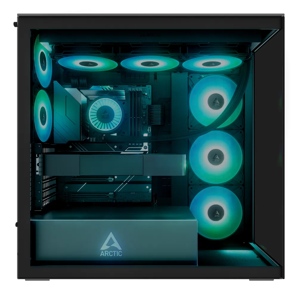 Arctic Xtender Tempered Glass Black – 7. kép