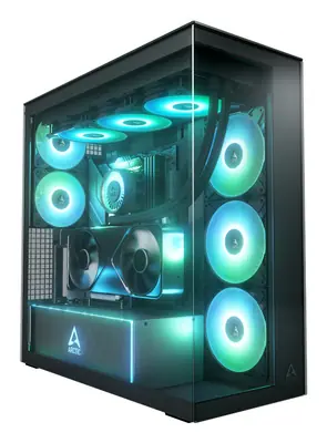 Arctic Xtender VG Tempered Glass Mirror Black