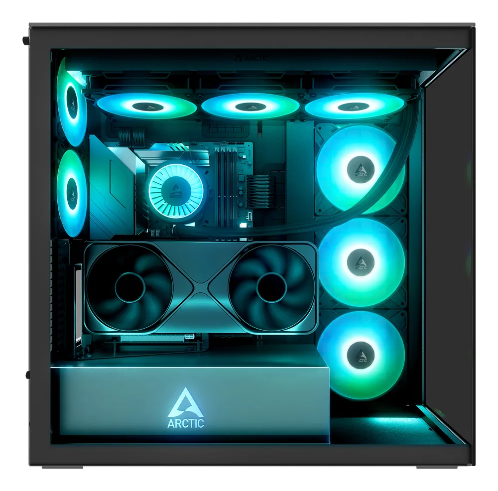 Arctic Xtender VG Tempered Glass Mirror Black – 7. kép