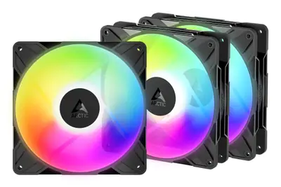 Arctic P14 Pro Reverse A-RGB Black (3 pack)