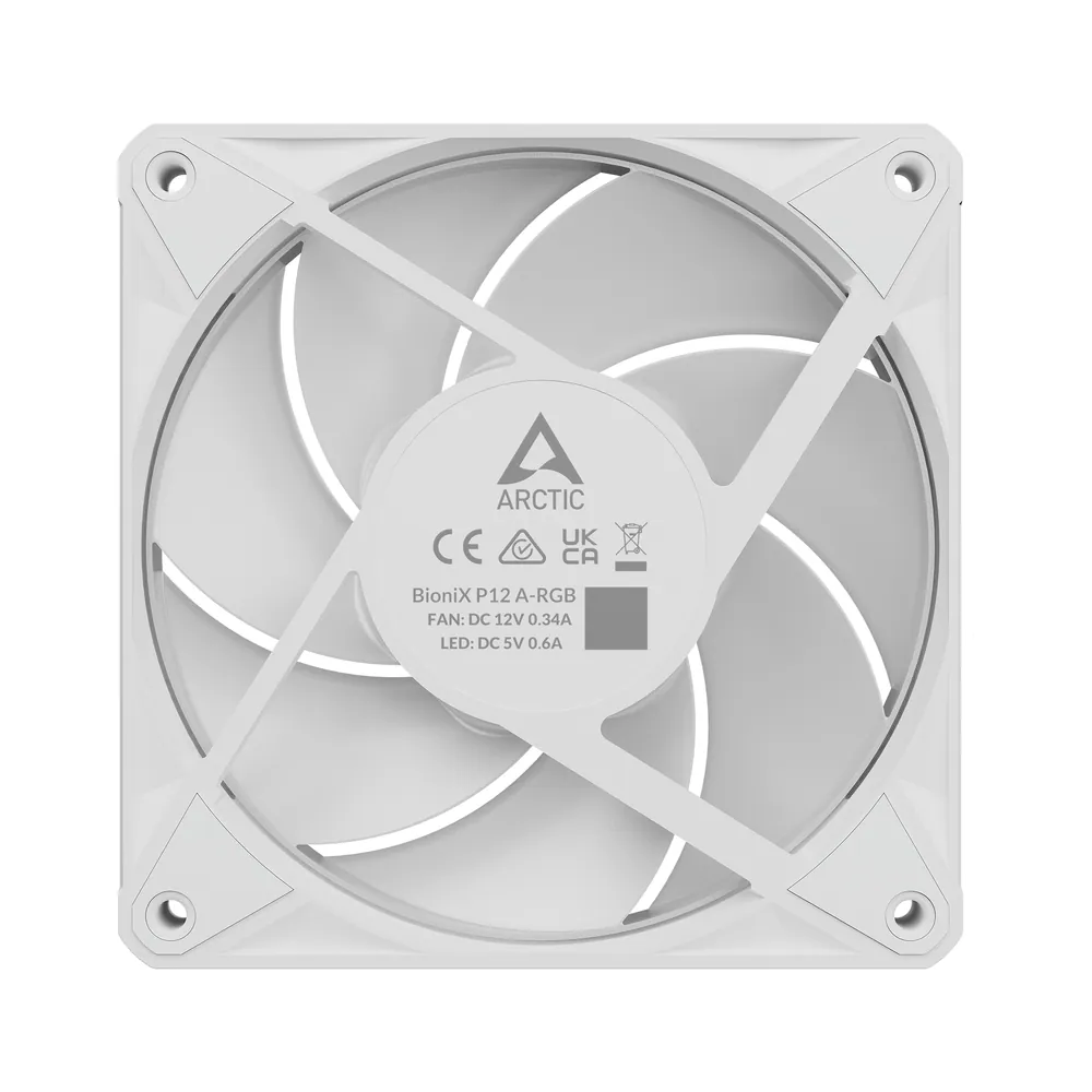 Arctic BioniX P12 A-RGB White – 7. kép