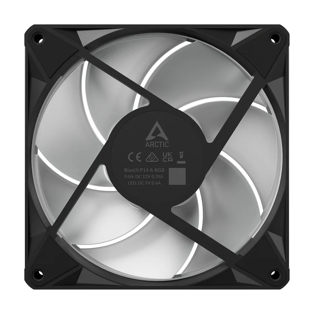 Arctic BioniX P14 A-RGB Black – 7. kép