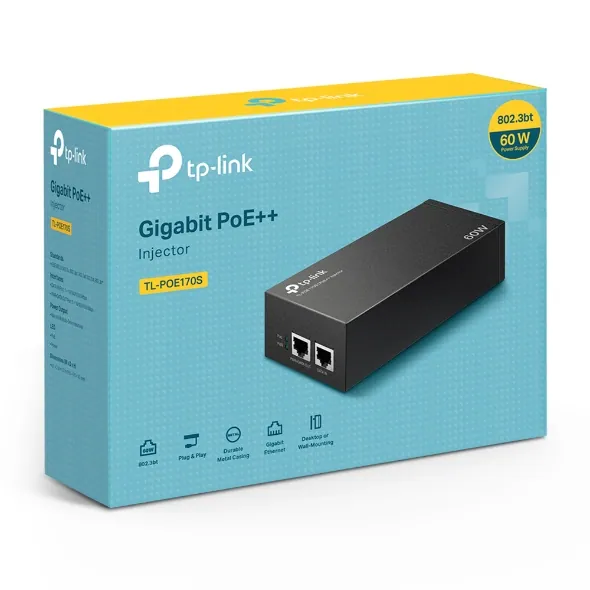 TP-Link TL-POE170S PoE++ Injector – 3. kép
