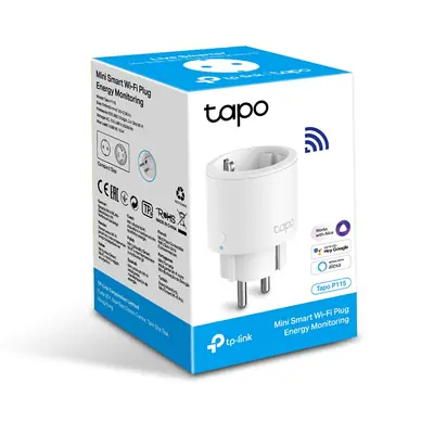 TP-Link Tapo P115 Mini Smart Wi-Fi Socket, Energy Monitoring (1PCS) – 2. kép