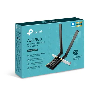 TP-Link Archer TX20E AX1800 Wi-Fi 6 Bluetooth 5.2 PCIe Adapter – 2. kép