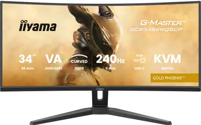 iiyama 34" G-Master GCB3486WQSCP-B1 LED Curved – 2. kép