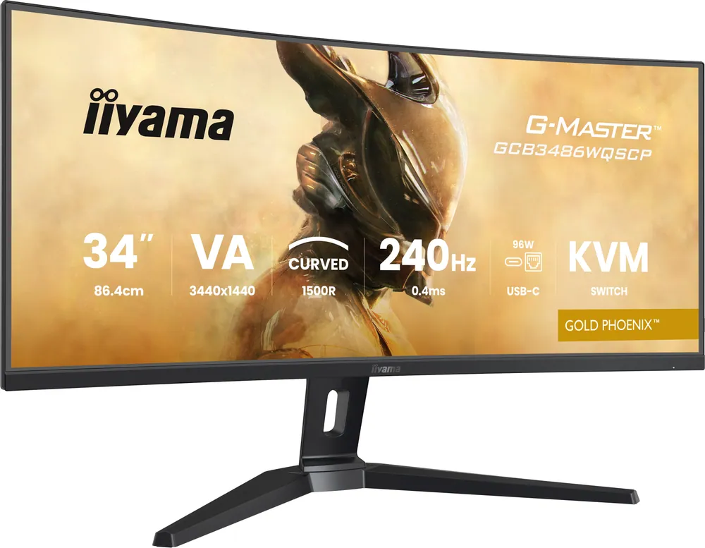 iiyama 34" G-Master GCB3486WQSCP-B1 LED Curved – 5. kép