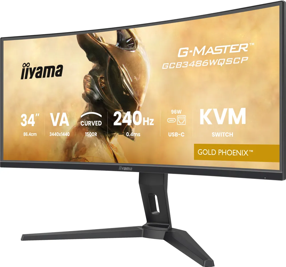 iiyama 34" G-Master GCB3486WQSCP-B1 LED Curved – 7. kép