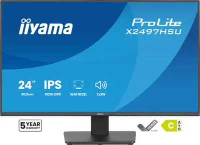 iiyama 23,8" ProLite X2497HSU-B1 IPS LED – 2. kép
