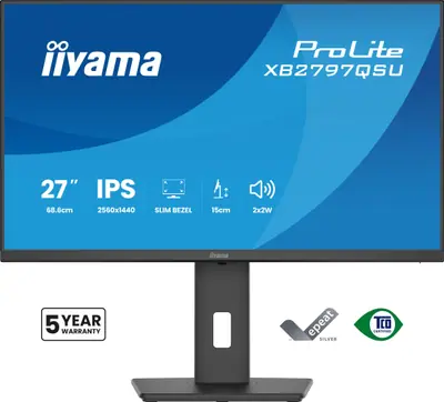 iiyama 27" ProLite XB2797QSU-B1 IPS LED – 2. kép