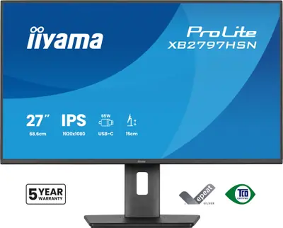iiyama 27" ProLite XB2797HSN-B1 IPS LED – 2. kép