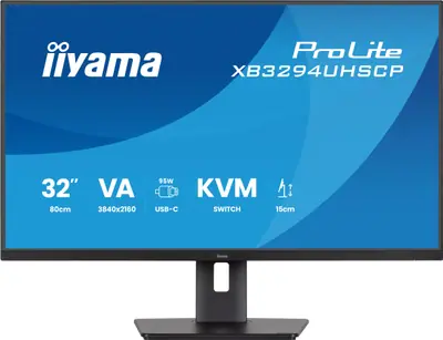 iiyama 32" ProLite XB3294UHSCP-B1 LED – 2. kép