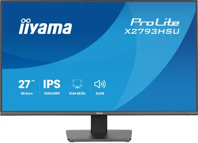 iiyama 27" ProLite X2793HSU-B1 IPS LED – 2. kép